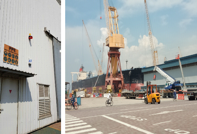 Lightning Warning System - Tuas Megayard